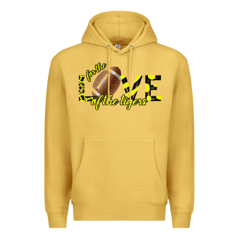Love Of The Tigers Premium Hoodie by Bettercallsaul | Teevron