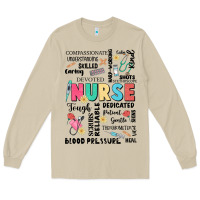 Mushroom nurse word Long Sleeve Tee - JahusDesignShop
