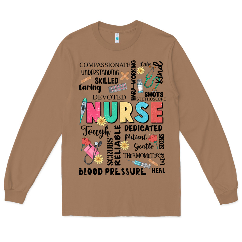 Nurse Word Long Sleeve Tee by JahusDesignShop | Teevron