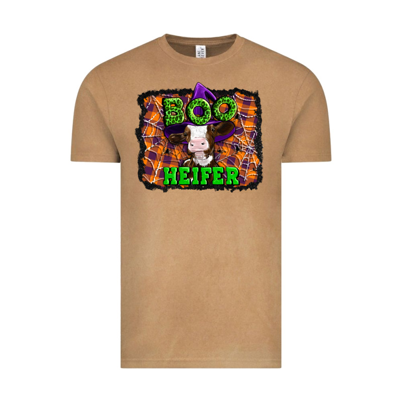 Boo Heifer Halloween Vintage Tee by Artiststas | Teevron