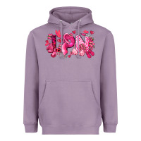 Lavender lpn breast cancer certified nursing assistant Heavyweight Hoodie - LillyAllenDesigns