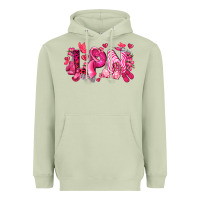 Matcha lpn breast cancer certified nursing assistant Heavyweight Hoodie - LillyAllenDesigns