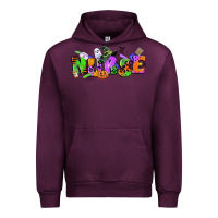 Mauve Wine halloween nurse Urban Hoodie - CowGirlArtShop