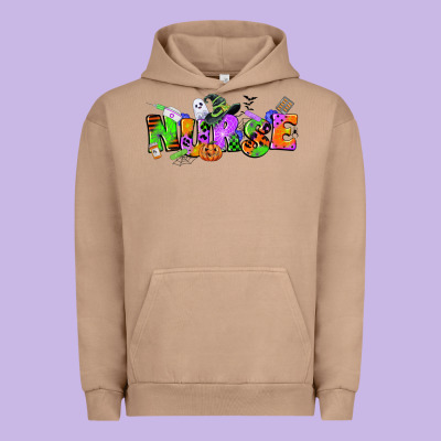 Halloween Nurse Urban Hoodie Designed By Cowgirlartshop