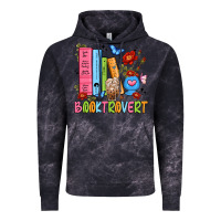 Cloud Black booktrovert Vintage Hoodie - JahusDesignShop