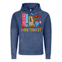 Vintage Denim booktrovert Vintage Hoodie - JahusDesignShop