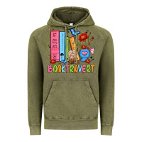 Vintage Olive booktrovert Vintage Hoodie - JahusDesignShop