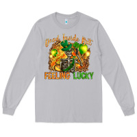 Moon Dust dead inside but feeling lucky Long Sleeve Tee - NancyCooperArtShop