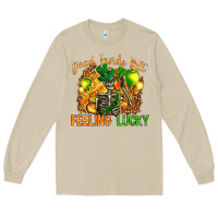 Mushroom dead inside but feeling lucky Long Sleeve Tee - NancyCooperArtShop