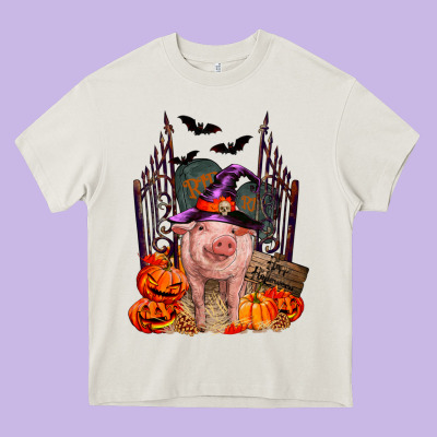 Heavy Core Tee Pig halloween