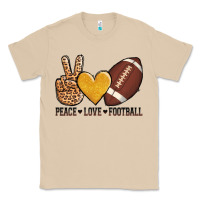 Peace Love Football Classic Tee | Teevron