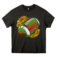 Asphalt footballwithsunflowers Heavy Core Tee - texasbilliewilder