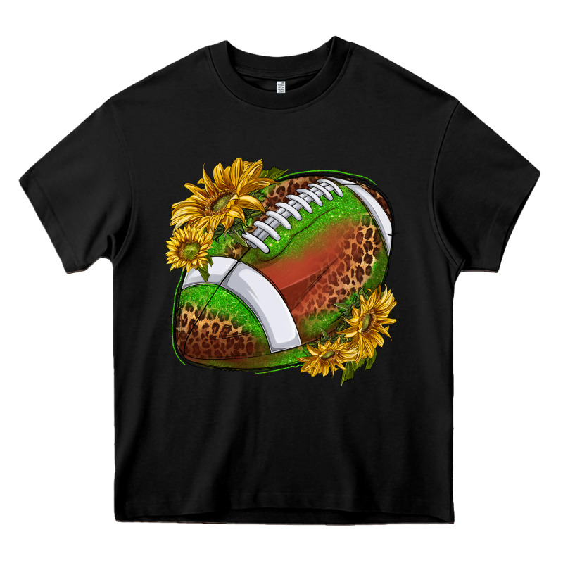 Footballwithsunflowers Heavy Core Tee by texasbilliewilder | Teevron