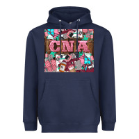 Navy cna Heavyweight Hoodie - LillyAllenDesigns