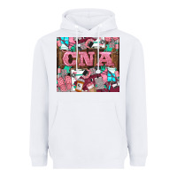 White cna Heavyweight Hoodie - LillyAllenDesigns