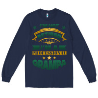 Navy i'm not retired i'm a professional grampa Long Sleeve Tee - Jasminsmagicworld