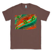 Chestnut westerb aztec and leopard background Classic Tee - AdoDesignShop