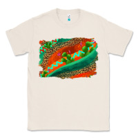 Natural westerb aztec and leopard background Classic Tee - AdoDesignShop