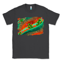 Smoke westerb aztec and leopard background Classic Tee - AdoDesignShop