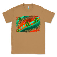 Toasted Coconut westerb aztec and leopard background Classic Tee - AdoDesignShop