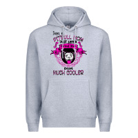 Heather Grey I'm A Pitbull Mom Just Like A Normal Mom Premium Hoodie - Bettercallsaul