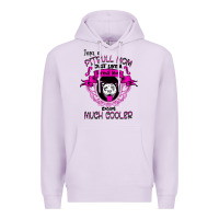 Lilac I'm A Pitbull Mom Just Like A Normal Mom Premium Hoodie - Bettercallsaul
