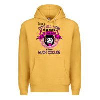 Mustard I'm A Pitbull Mom Just Like A Normal Mom Premium Hoodie - Bettercallsaul