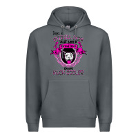 Rock I'm A Pitbull Mom Just Like A Normal Mom Premium Hoodie - Bettercallsaul