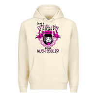 Sandshell I'm A Pitbull Mom Just Like A Normal Mom Premium Hoodie - Bettercallsaul