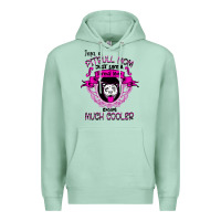 Seafoam I'm A Pitbull Mom Just Like A Normal Mom Premium Hoodie - Bettercallsaul