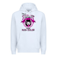 White I'm A Pitbull Mom Just Like A Normal Mom Premium Hoodie - Bettercallsaul