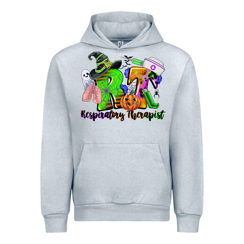Rt Respiratory Therapist Halloween Urban Hoodie by CowGirlArtShop | Teevron
