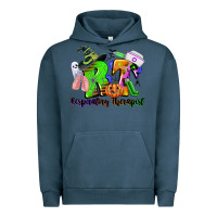 Pigment Midnight Navy rt respiratory therapist halloween Urban Hoodie - CowGirlArtShop