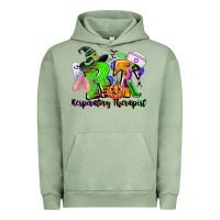 Pigment Oil Green rt respiratory therapist halloween Urban Hoodie - CowGirlArtShop
