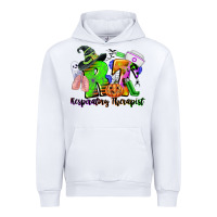 White rt respiratory therapist halloween Urban Hoodie - CowGirlArtShop
