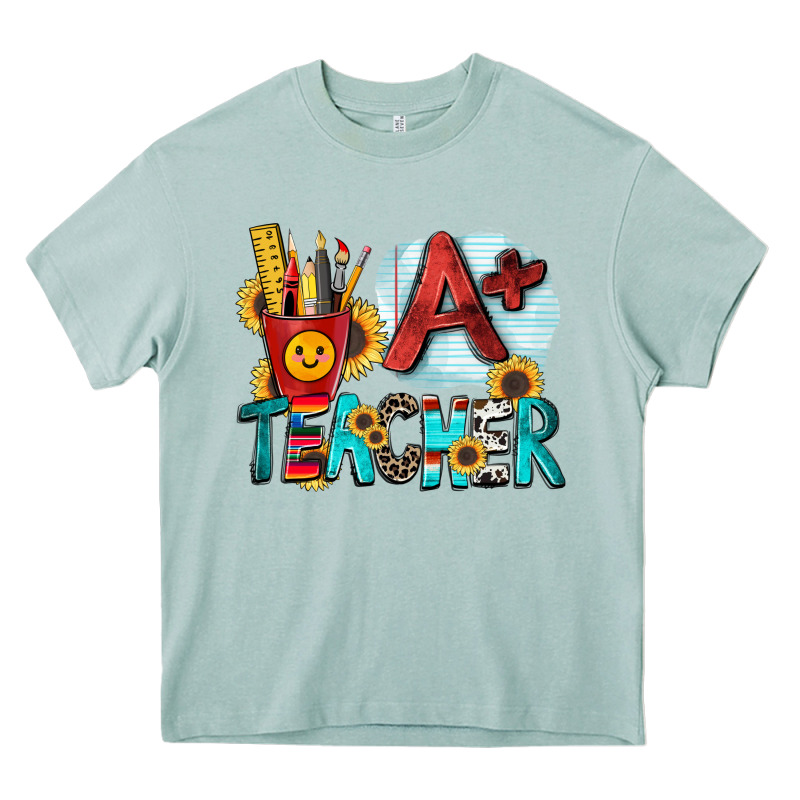 A  Teacher Heavy Core Tee by Zillion Design Studio | Teevron