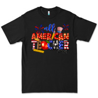 Black all american teacher Premium Tee - texasbilliewilder