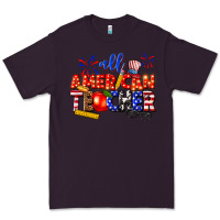 Plum all american teacher Premium Tee - texasbilliewilder