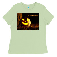 Matcha Halloween Is Coming Ladies Tee - Unal Design