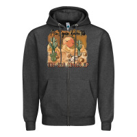 Charcoal Heather ain t going down til the sun comes up Zipper Hoodie - MaliasSmallBusiness