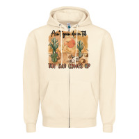 Sandshell ain t going down til the sun comes up Zipper Hoodie - MaliasSmallBusiness