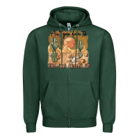 Sports Green ain t going down til the sun comes up Zipper Hoodie - MaliasSmallBusiness
