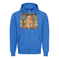 True Royal ain t going down til the sun comes up Zipper Hoodie - MaliasSmallBusiness