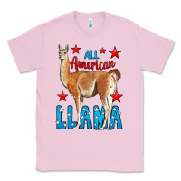 Bubblegum Pink All American Lama Classic Tee - LillyAllenDesigns