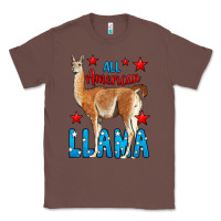 Chestnut All American Lama Classic Tee - LillyAllenDesigns