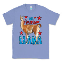 Colony Blue All American Lama Classic Tee - LillyAllenDesigns