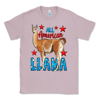 Lilac All American Lama Classic Tee - LillyAllenDesigns