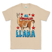 Mushroom All American Lama Classic Tee - LillyAllenDesigns