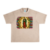French Oak serape our lady of guadalupe Urban Heavy Tee - JahusDesignShop