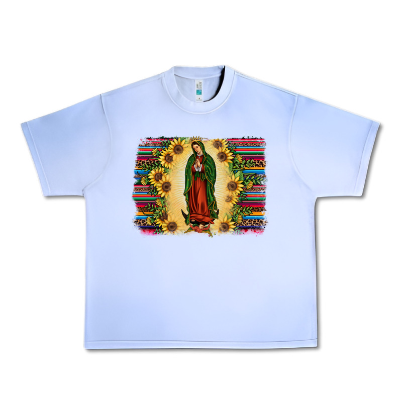 Serape Our Lady Of Guadalupe Urban Heavy Tee by JahusDesignShop | Teevron